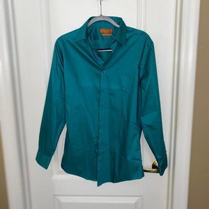 Teal Egara Dress Shirt